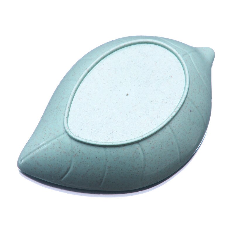 Platillo de hojas de paja de trigo, plato para condimentos, salsa, vinagre, cocina, lateral, aperitivos, 6 uds.