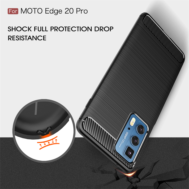 Schutzhülle aus stoßfestem, weichem silikon für motorola Kante s Profi