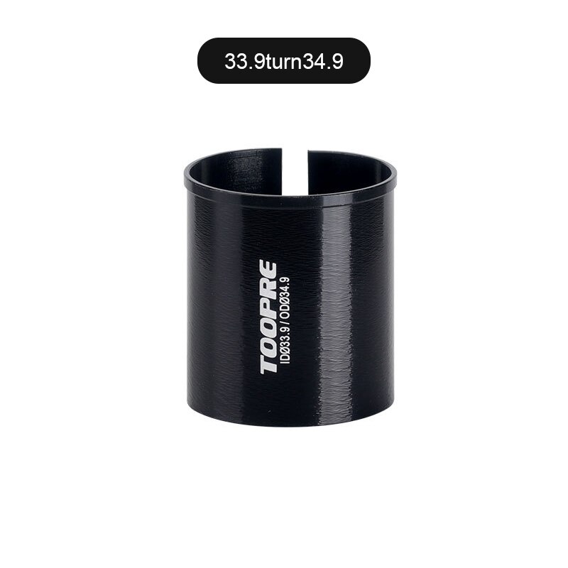Fiets Zadelpen Adapter Buis Adapter Shim 22.2/25.4/27.2/31.6/33.9Mm 25.4/27.2/28.6/30.4/30.8/31.6/33.9/34.9Mm Voor Mtb: 33.9mm to 34.9mm