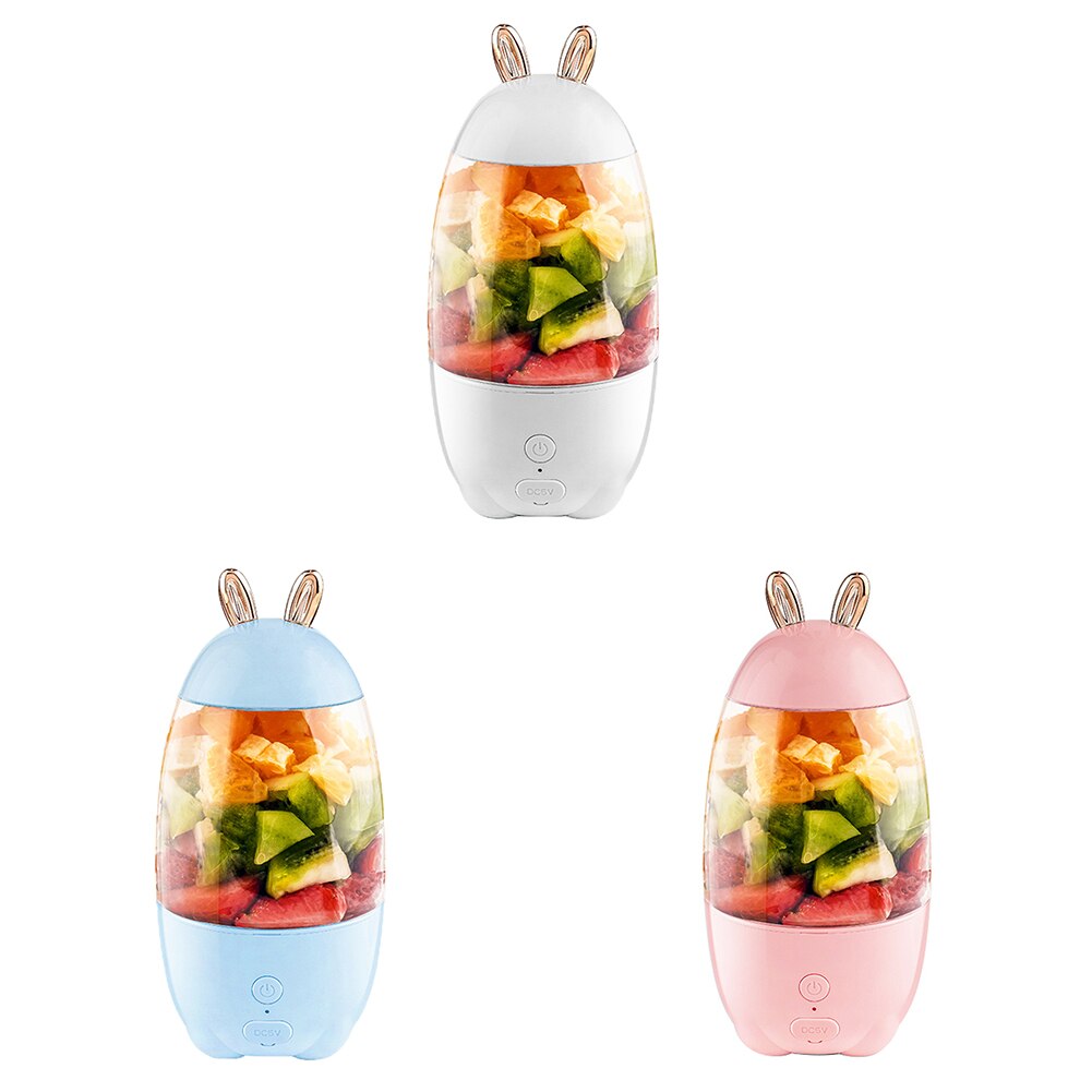 330mL Portable Electric Fruit Juicer Smoothie Maker Blender Mini Juice Cup Multi-function Juice Machine Charging Kitchen