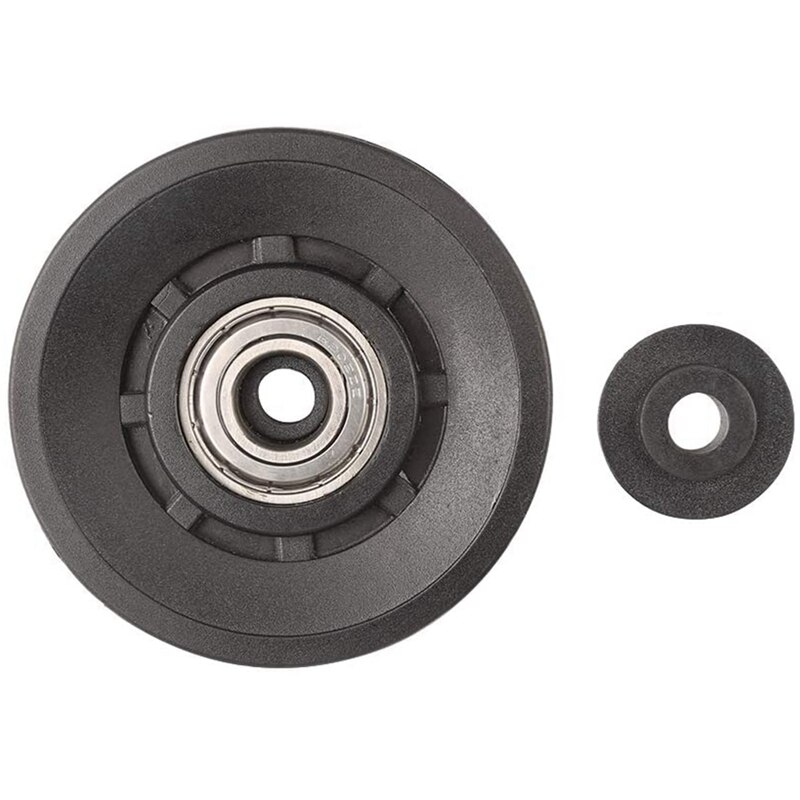 12 st 90mm universell lager remskiva för kabelmaskin gymutrustning del garageport