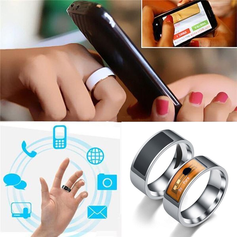 NFC Waterproof Multi-function Finger Wear Smart Ring Phone Smart Accessories Mobile Phone Unlock For iPhone Samsung HuaWei