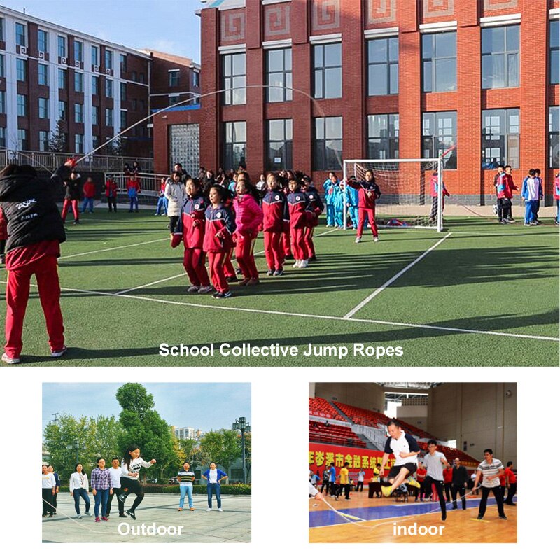 Cuerda larga para saltar para niños, cuerda gruesa resistente al desgaste, 3M, 5M, 7M, 10M, 12M, 15M, 20M