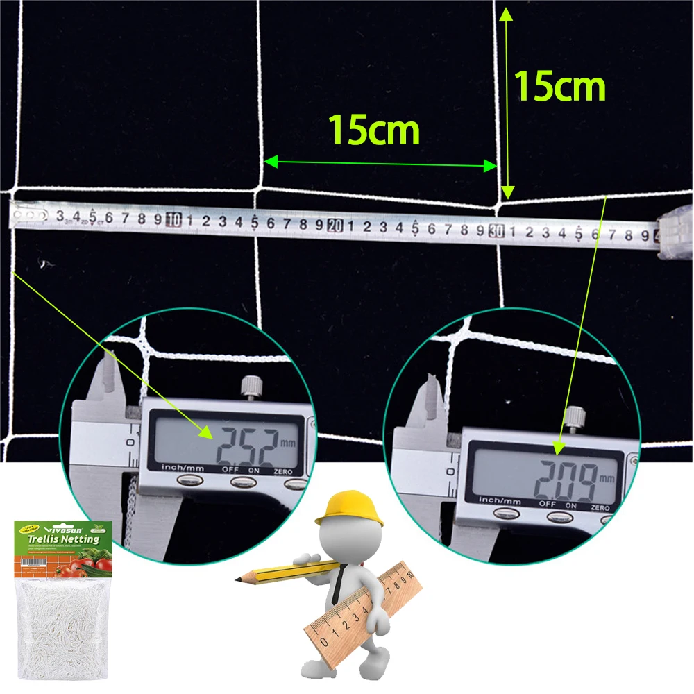 Garden Climbing Net Trellis Netting Heavy-Duty Plant Support Stand for Flowers Vegetable Vine Orchard Gardening Tools