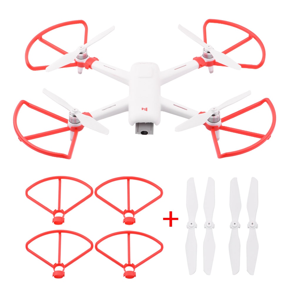 Propelbeskyttelse til fimi  a3 drone dele cw ccw propeller beskyttelsesring beskyttelsesrekvisita knive drone rc quadcopter tilbehør