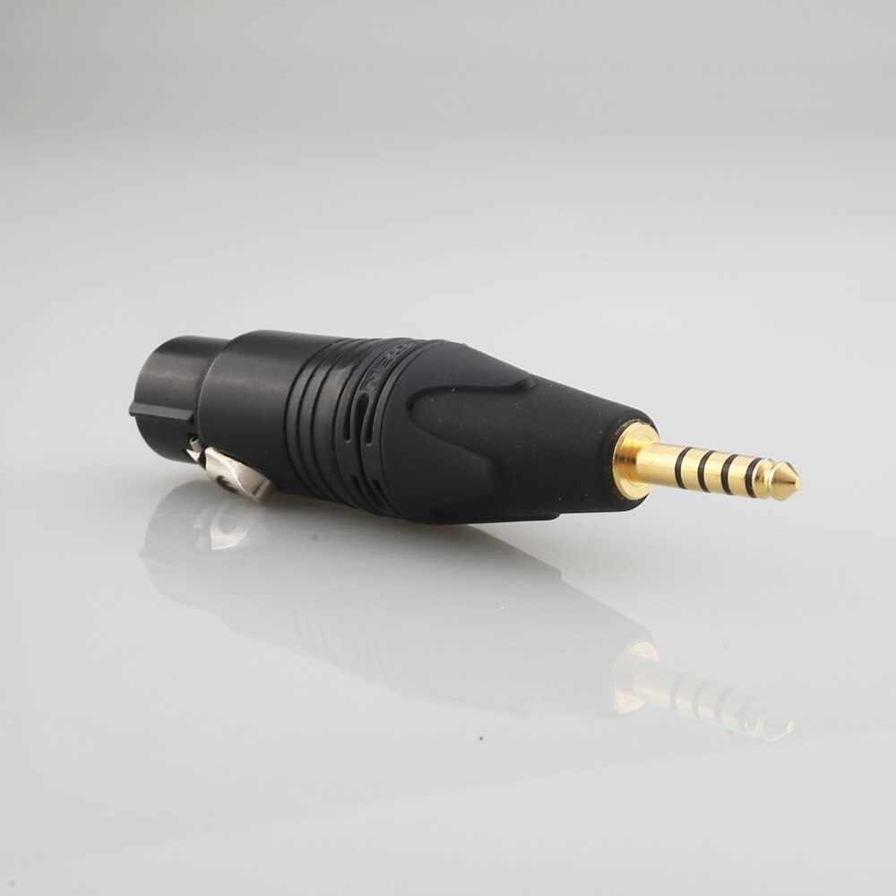 Neutrik 4 Pin Xlr Female Naar 4.4Mm Evenwichtige Mannelijke Vergulde Adapter Man Vrouw Plug
