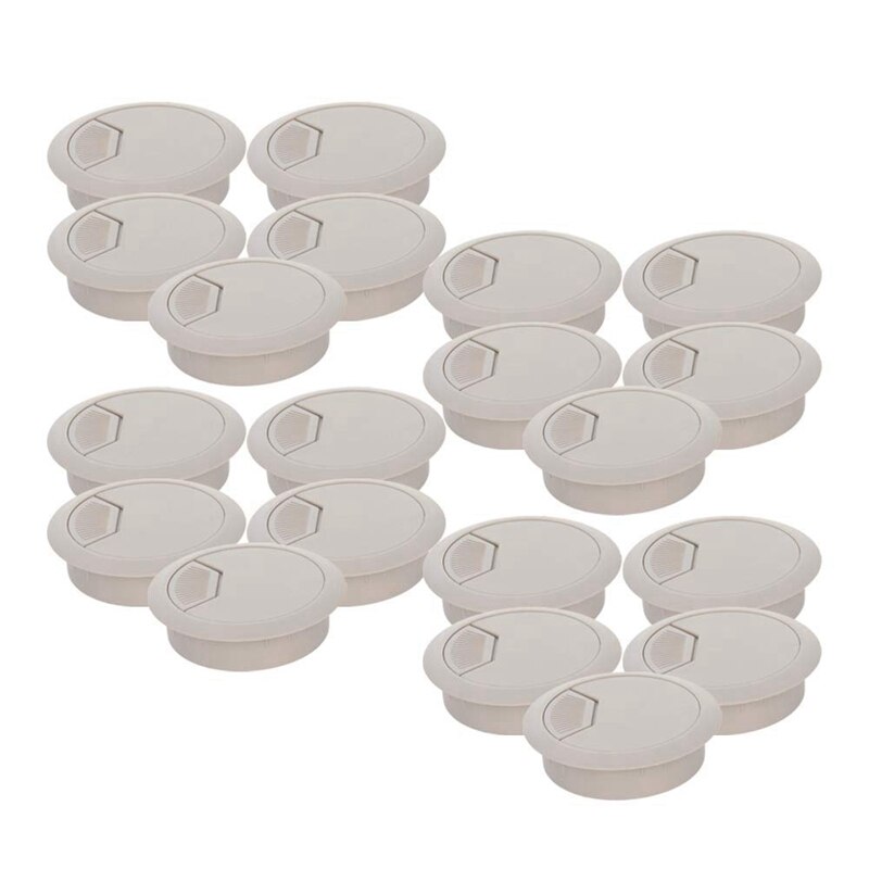 Bureau Plastic Kabel Doos 50Mm Diameter Plastic Desktop Kabel Box Desk Kabel Organizer