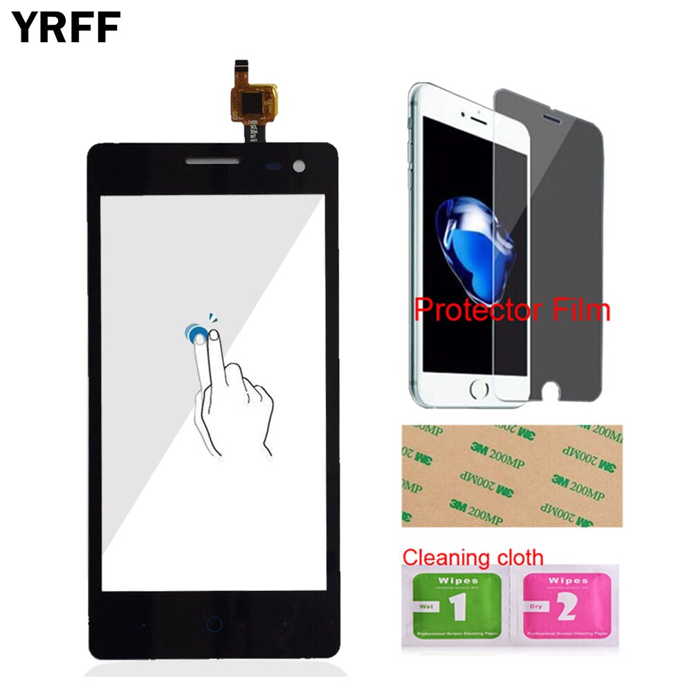 Phone TouchScreen Touch Screen For ZTE Blade AF3 T221 A5 A5 Pro GF3 L110 Touch Screen Digitizer Panel Front Glass Protector Film