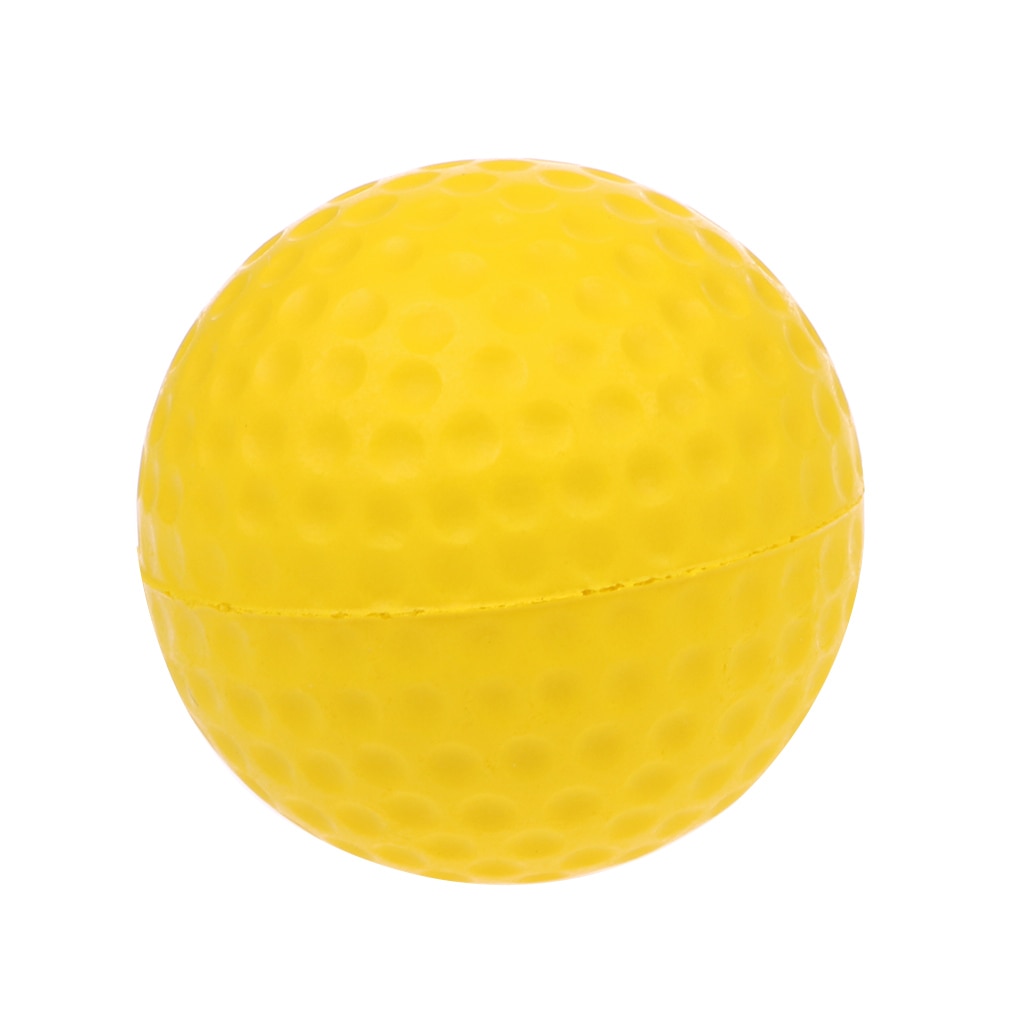 Gul skum golfbold golf træning bløde skum bolde praksis bold