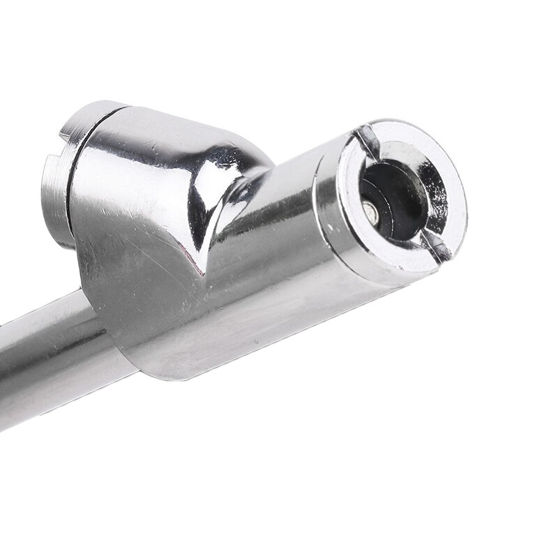 Car Inflatable Tool Chuck Heavy Duty Tires Filler FNPT Dual Head Air Inflator Compressor Tire Repair Tools 160mm Silver