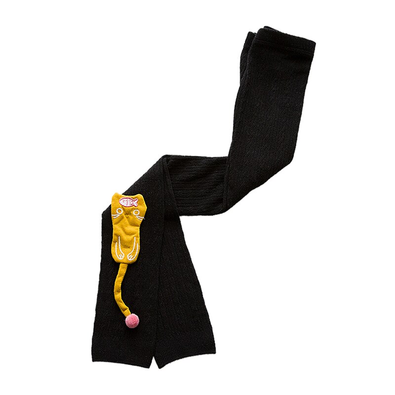 Baby Meisjes Cartoon Katoenen Leggings Gebreide Warme Effen Kleur Kinderen Elastische Zachte Comfortabele Baby Broek Dansen Leggings: 1B