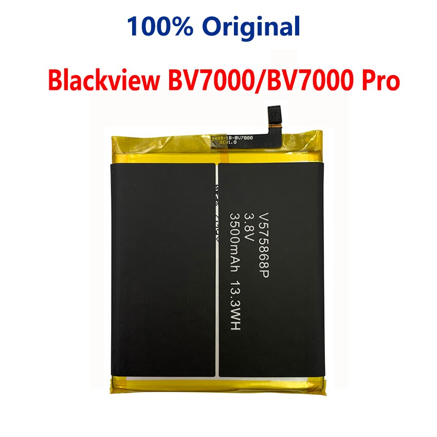 100% Original For Blackview BV5000 BV5500 BV6000 BV6000S BV6800 BV7000 BV8000 BV9000 BV9600 BV9700 BV9800 A20 Pro Phone Battery: BV7000 BV7000Pro