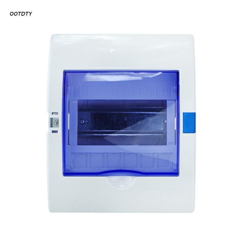 4-6 Ways Waterproof Distribution Box for Miniature Circuit Breaker Thickened