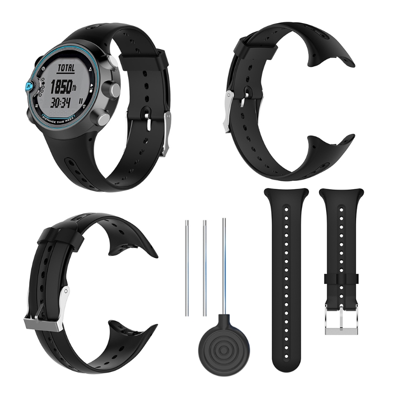 neue Ersatz Silikon Uhr Band Handgelenk Strap Mit Tools für garmin Swim Uhr