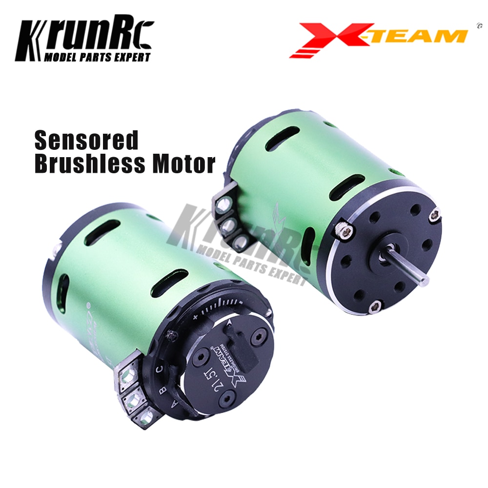 X-TEAM 3650 Sensored Brushless Motor 6.5T/10.5T/13.5T/17.5T/21.5T 2-3S Racing Brushless Motor for 1/10 Rc Car