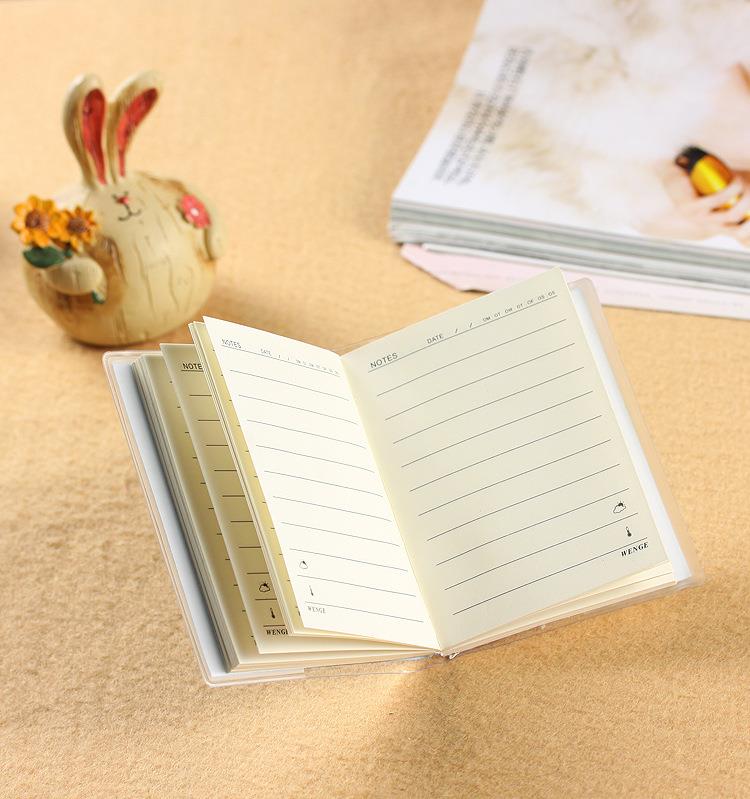"Twinkle Spark" Mini Journal Notebook Leuke Rubber Cover Dagboek Planner Pocket School Studie Agenda