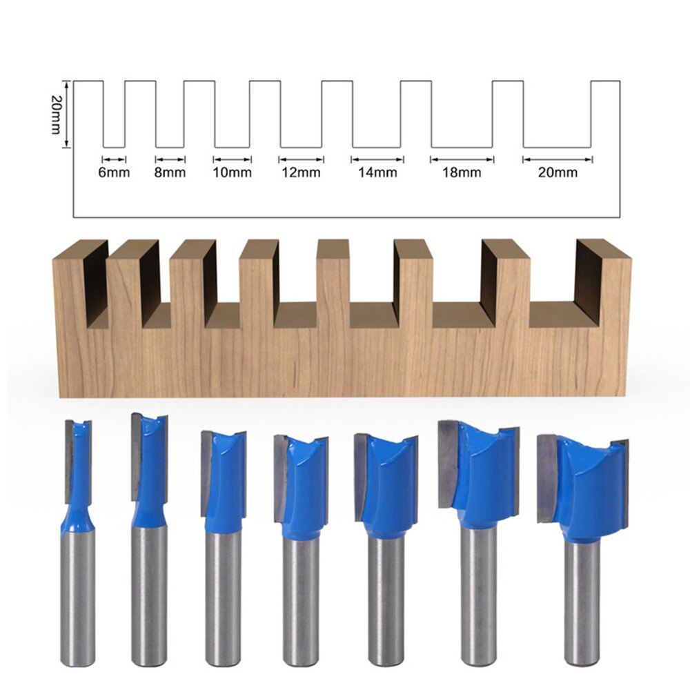 1pc 8mm schacht sleuf rechte houtbewerking frees houtfrees snijdiameter timmerman frees houtbewerkingsgereedschap