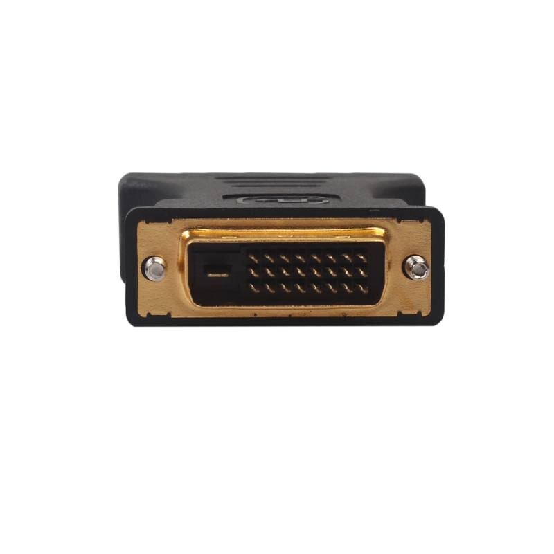 DVI-D 24 + 1 Mannelijke DVI-I24 + 5 Female Video Adapter Converter Vergulde DVI 24 + 5 F-F Connector DVI Female Joiner