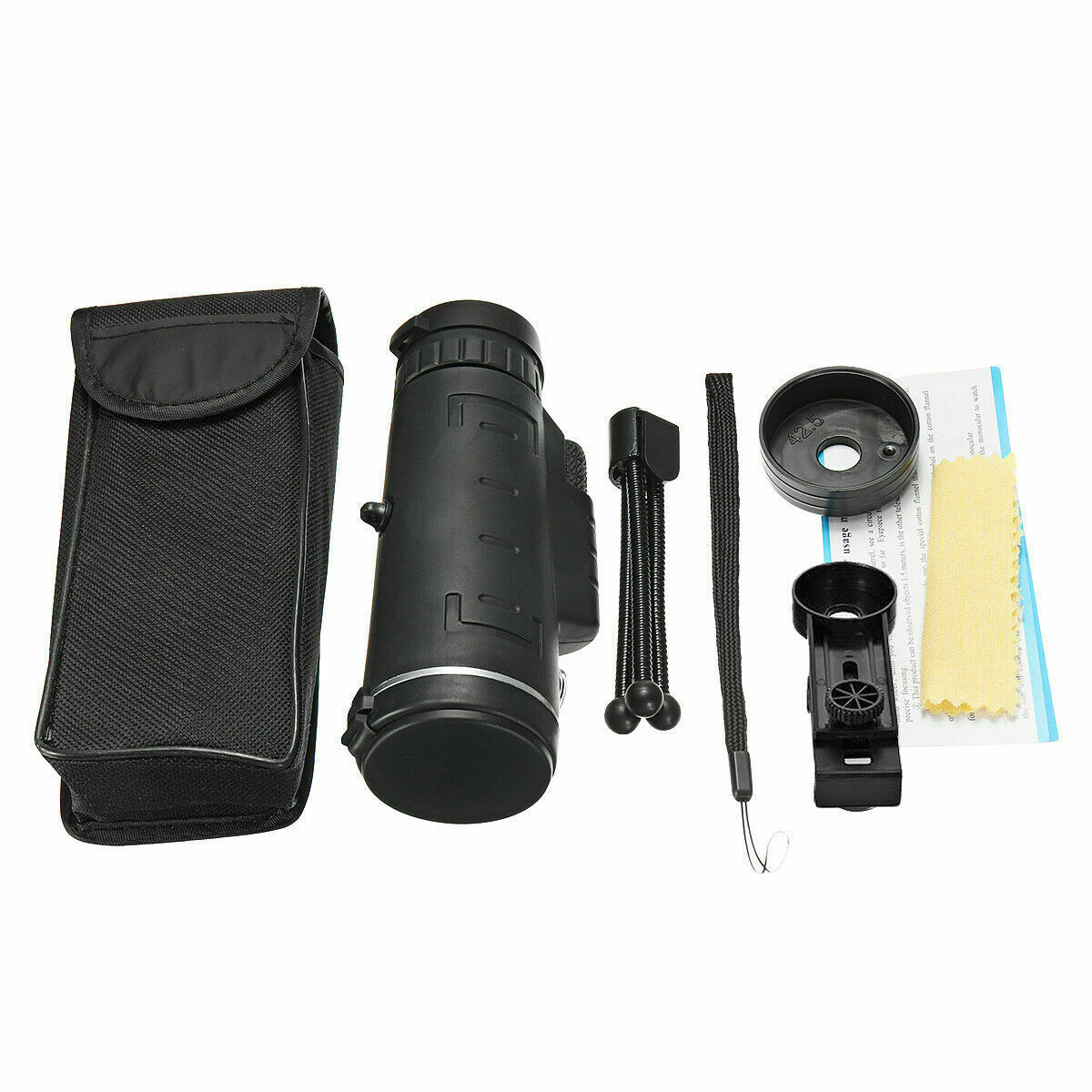 40x60 Zoom HD Monocular Starscope W/ Night Vision Telescope: Default Title