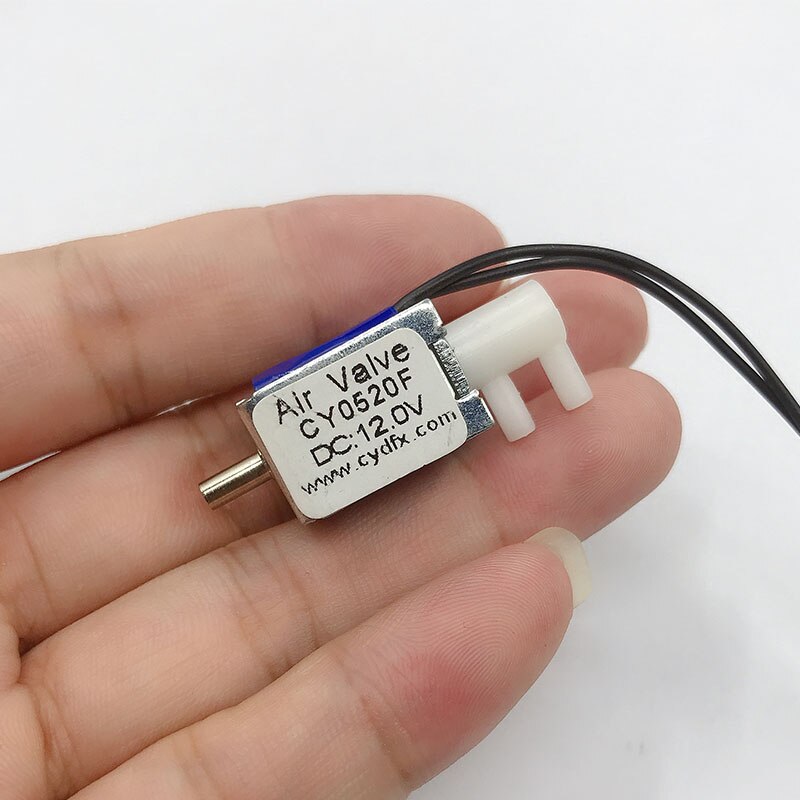 Fa0520F Mini Small Solenoid Valve 2-position 3-way Valve DC6V 12V 24V Gas Air Valve 13mm*15mm*20mm