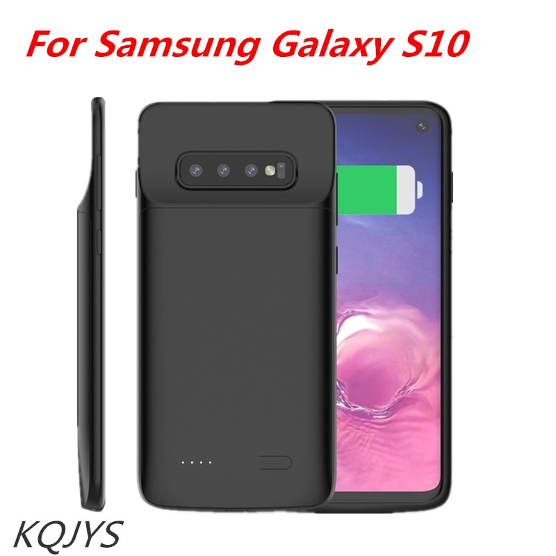 Kqjys Draagbare Batterij Oplader Gevallen Voor Samsung Galaxy S10 Externe Power Bank Opladen Cover Case Voor Galaxy S10 Batterij Case