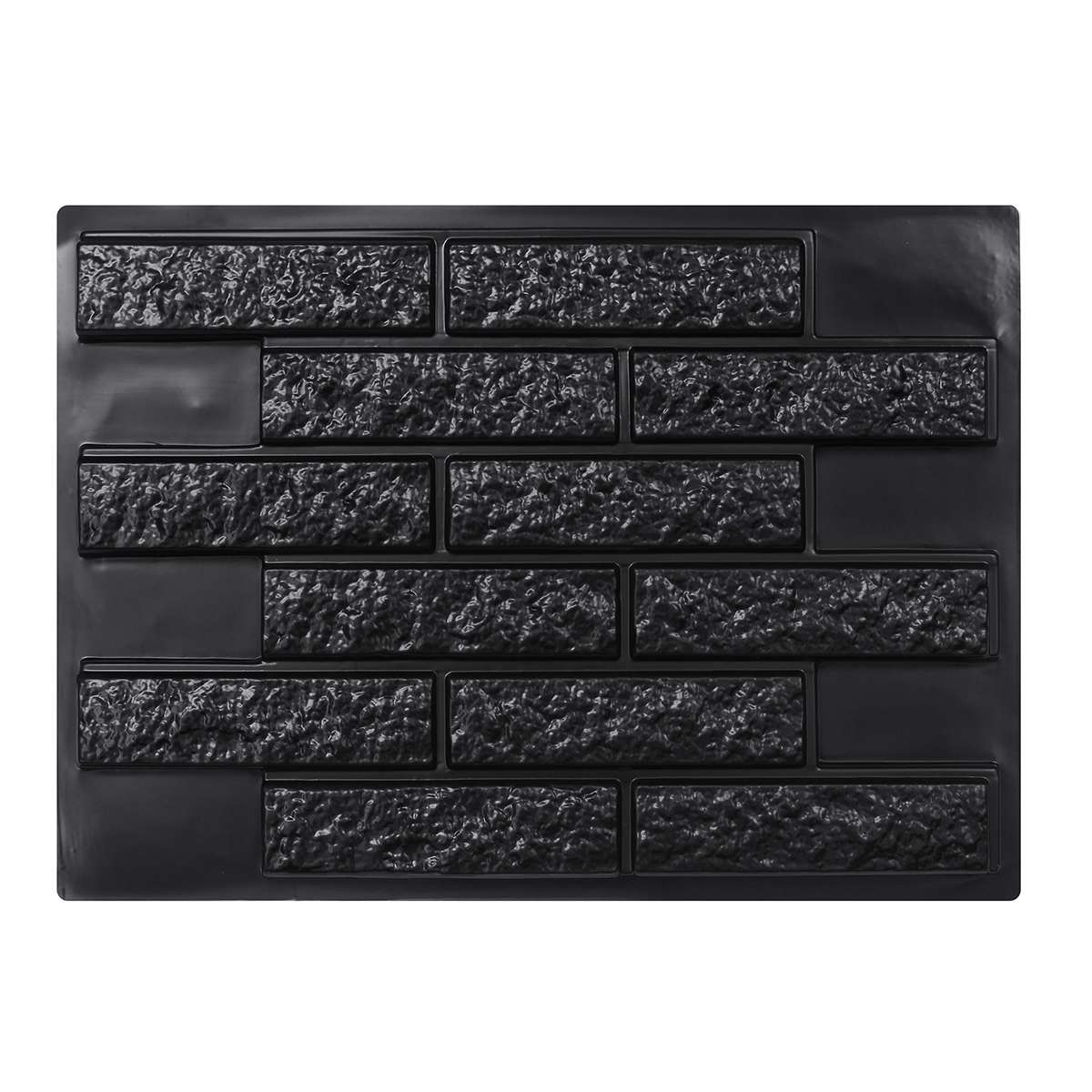 Plastic Mallen Muur Beton Gips Tuin Huis Muur Steen Tegels Steen Mold Cement Bricks Maker Mould 69*49Cm decoratieve