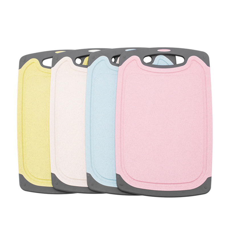 Wheat Straw Non-Slip Hangable Chopping Board Multifunctional Heat-Resistant Eco-Friendly Cutting Boards Kitchen Tools