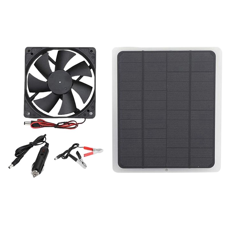 płyta słoneczny wentylator wyciągowy 20W 12V USB zasilany energią słoneczną wentylator zewnętrzny IP65 wodoodporny wentylator przenośny wentylator wyciągowy