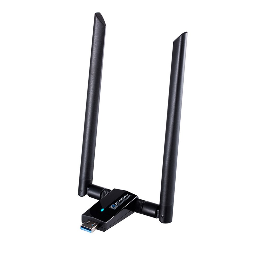 1200M RTL8812AU 2.4 5.8Ghz Dual Band Usb 3.0 Wifi Ontvanger Dongle Netwerkkaart Desktop Dual Band Draadloze Wifi adapter