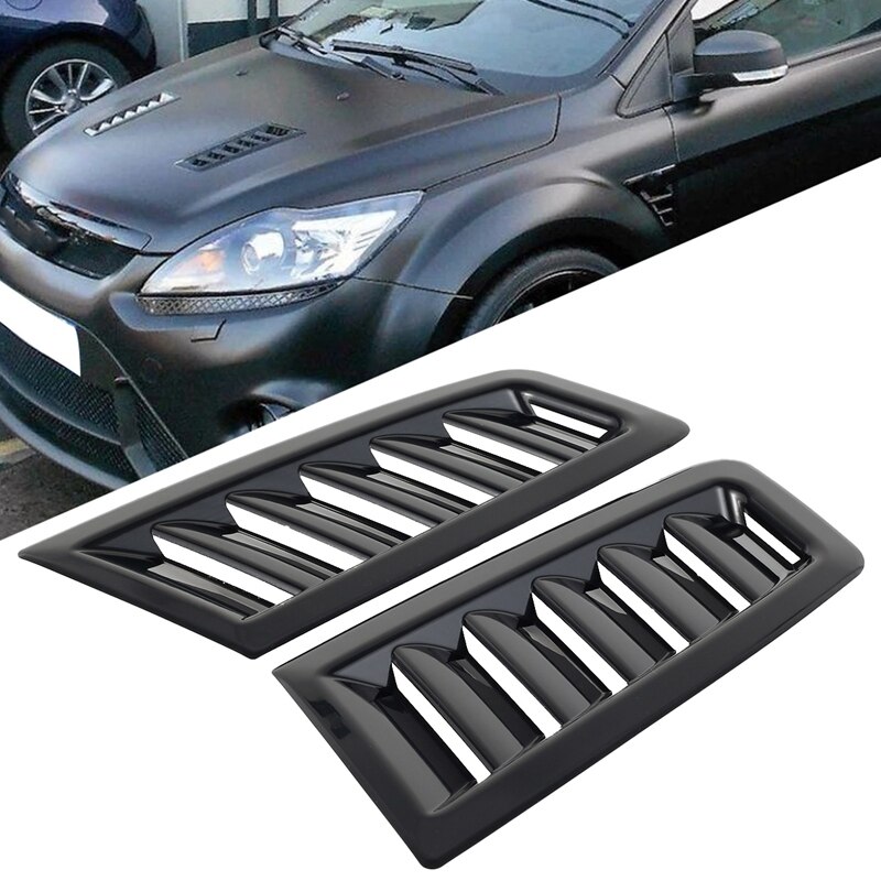 Capó de motor delantero de coche, salida de aire Universal para Ford Focus MK2 ST, y Mustang