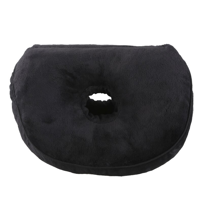 Multifunctionele Dual Comfort Zitkussen Hip Lift Zitkussen Mooie Butt Zitkussen Comfy Voor Thuis Zwart