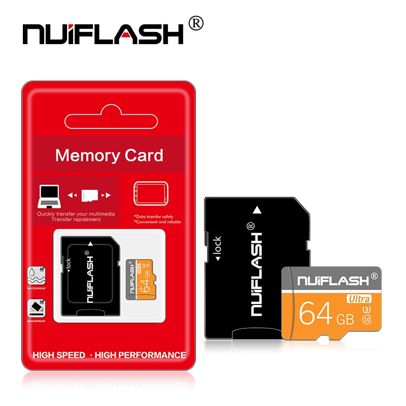 100%  originele micro sd-kaart geheugenkaart 8gb 16gb 32gb klasse 10 microsd 128gb c10 flash tf-kaart microsd flash drive 64gb voor telefoon
