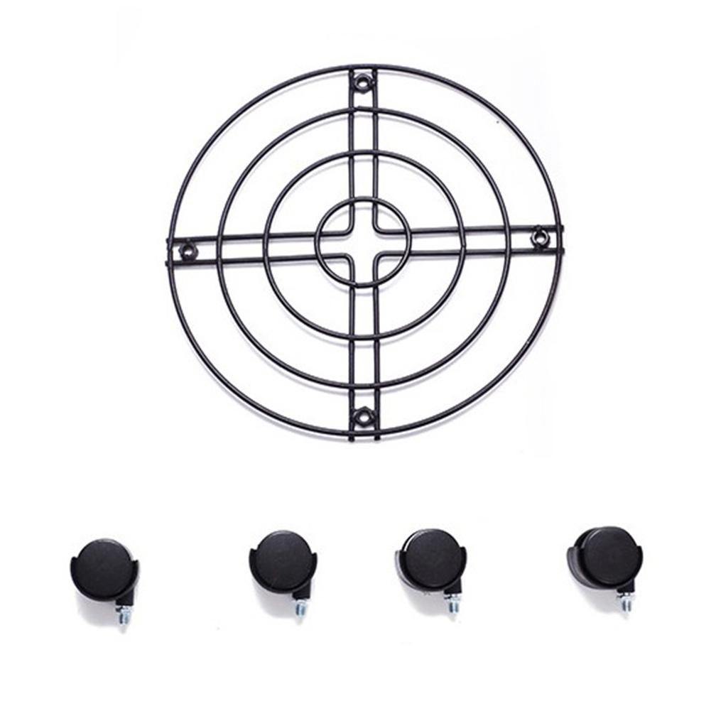 Heavy Duty Plant Pot Caddy Metal Plant Trolley Rolling Plant Dolly for Outdoor or Indoor Plant Tray with Wheels Flower Pot Rack