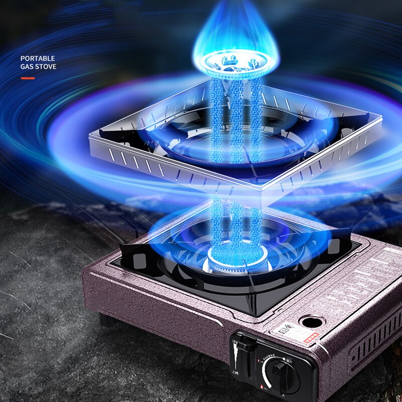 Portable Cassette Grill Boiler Card Magnetic Gas Stove Field Stove Outdoor Picnic Gas Stove Used For Barbecue Cookware