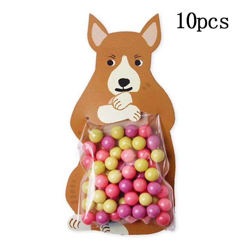 10pcs Kraft Paper Unicorn candy box Bags Sweets Candy Packing Pouches wedding baby kid birthday party decor Wrapping Supply: kangaroo candy bag