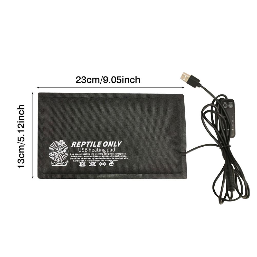 Reptielen verwarmingsmat waterdicht wasbaar elektrisch matje voor huisdieren