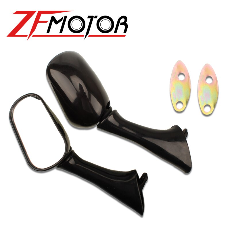 Trasero de la motocicleta vista lateral espejo retrovisor para HONDA CBR600 F2/F3 1991-1998 CBR1000F 1993-1996 VFR750F 94-97 VFR800 FI 98-99