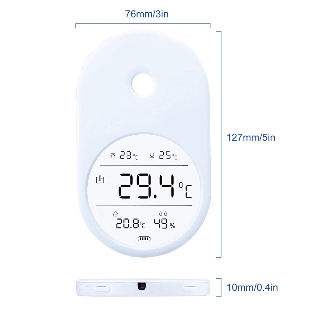 Aquarium Thermometer Met Alarm Vissenkom Thermomet... Grandado