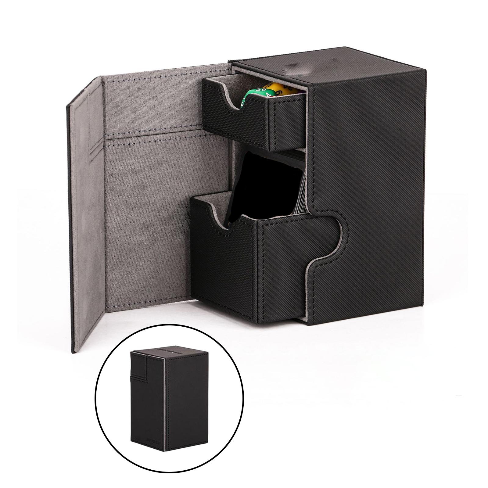Card Sleeve Deck Box Kaarten Collecties Pu Leer Voor Bordspel Kaarten Games Speelkaarten