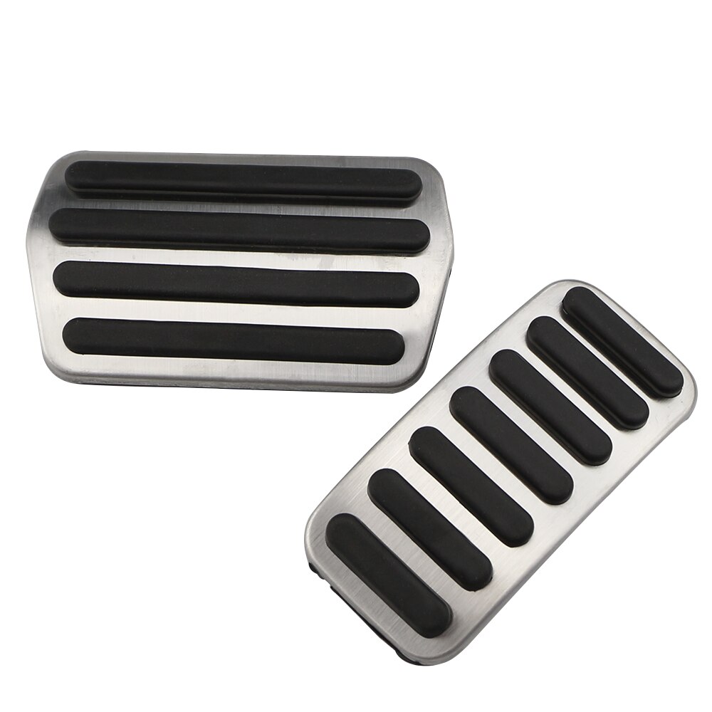 Xburstcar for Volvo V40 XC40 C30 C70 S40 - Car Pedals Accelerator Fuel Gas Brake Pedal Pad Cover Non Slip: AT 2 Pcs