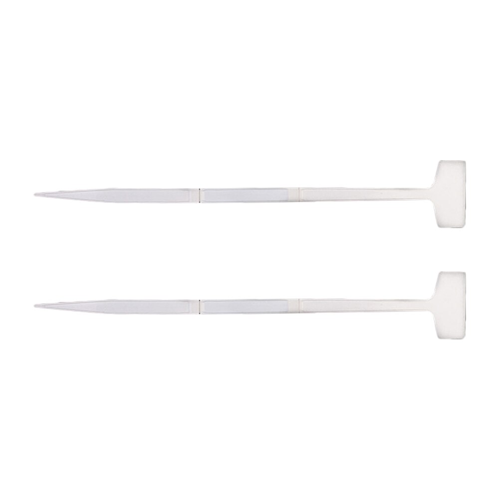 2Pcs Plant Classification Signs Plastic Plant Labels Plant Identification Ground Stake