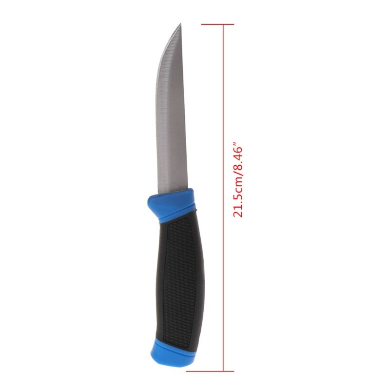 Kalastusveitsi ruostumattomasta teräksestä kelluva filee kannettava leikattu monitoimiväline: 21.5cm(8.46in)