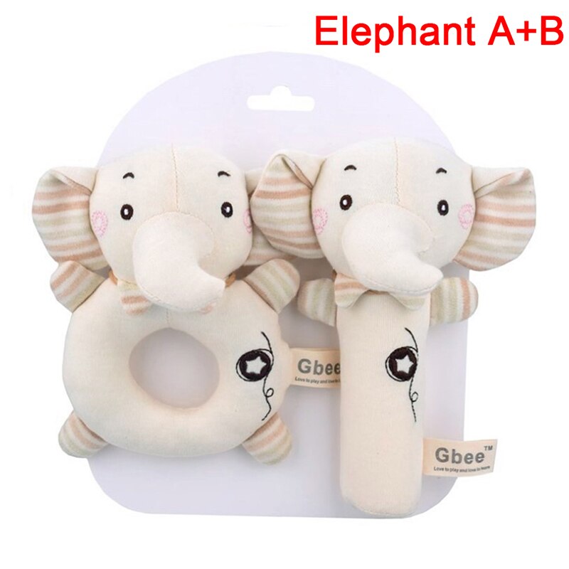 1Pc Baby Rasseln Weiche Karikatur Nette Plüsch Ebene Rasseln Spielzeug Art Pädagogisches Handbells Weiche Kleinkind Baby Komfort Spielzeug: B3