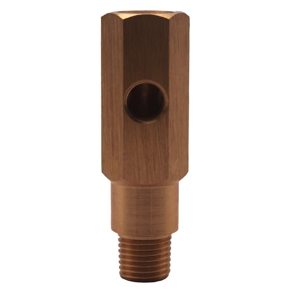 Oil Pressure Gauge Adapter 1/4 NPT Brass SAAS T Piece Sender Falcon BA BF FG 6/8