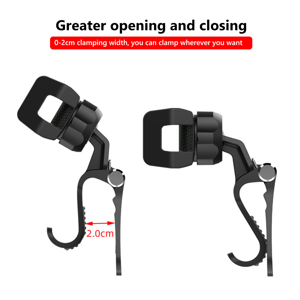 Kinderwagen Mobiele Telefoon Houder Rack Universal 360 Draaibare Kinderwagen Winkelwagen Klem Mount Fiets Telefoon Houder Gps Ondersteuning Beugel
