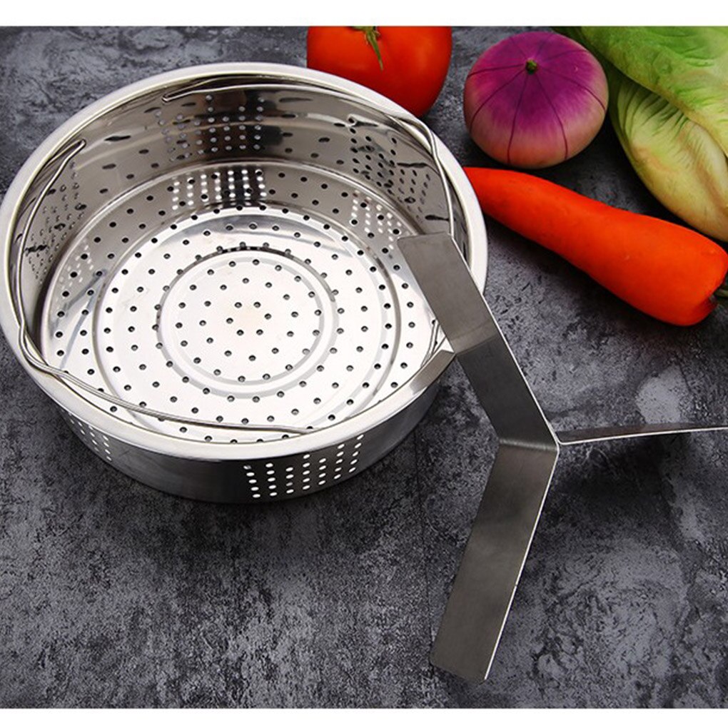 Pressure Cooker Steamer Basket 304 Stainless Steel Egg Steaming Rack Kitchen Cooking Steamer Stand Home Cookware Supplies