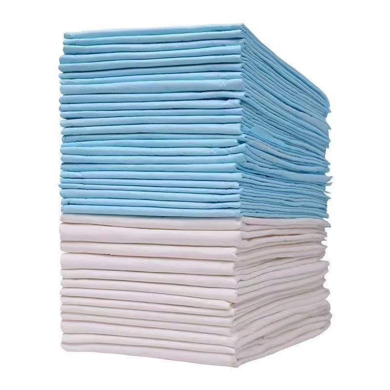 Pañales absorbentes para perros, almohadillas desechables para entrenamiento de cachorros, superficie de secado rápido, cojín limpio, suministros para perros, 100/50/40/20 piezas