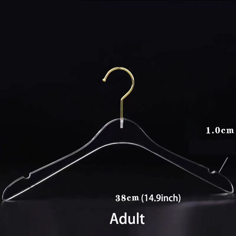 10 Stück, Kristall-Acryl-KleiderbüGel, Kleider-Organizer, Schrank- und Hosenaufhänger, transparente rutschfeste Garderobe, Kleiderschrank, Anzug, Hemden, Aufbewahrung: Licht Grün