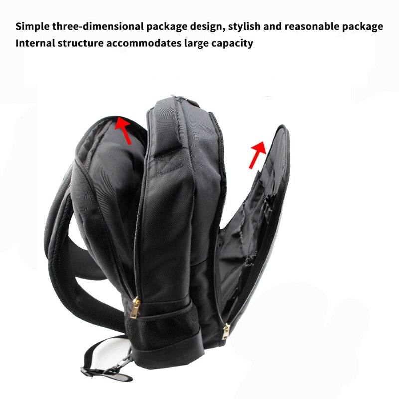 Barbeiro maleta de transporte para wahl barbeiro ferramentas estilo acessórios grande capacidade armazenamento mochila viagem ombros saco