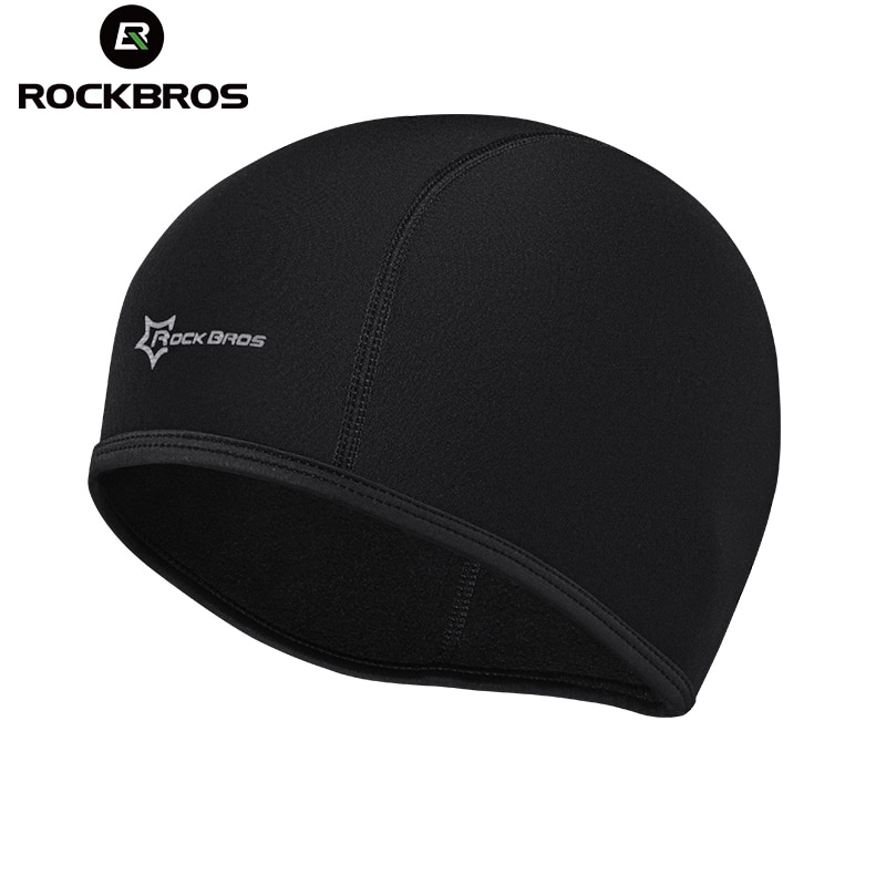 ROCKBROS-Gorro cálido de lana para ciclismo, sombrero deportivo para hombre, para esquí y nieve, para invierno, cinta para el pelo, bandana, pasamontañas